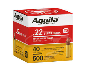 Aguila .22LR 40gr Ammunition 500 Rounds