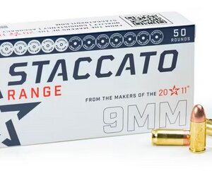 Staccato 9mm 124gr FMJ Ammunition 50 Rounds